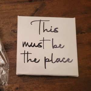 ✨️3 for $20. NWT Canvas Easel Back Table Top Sign